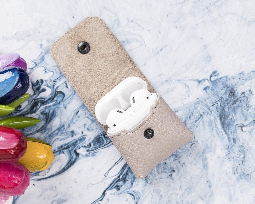 Mai Magnet AirPods Pro 1 and AirPods Pro 2 Leather Case with Hook