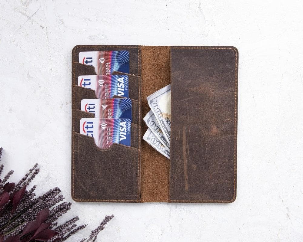 Checkbook Leather Wallet