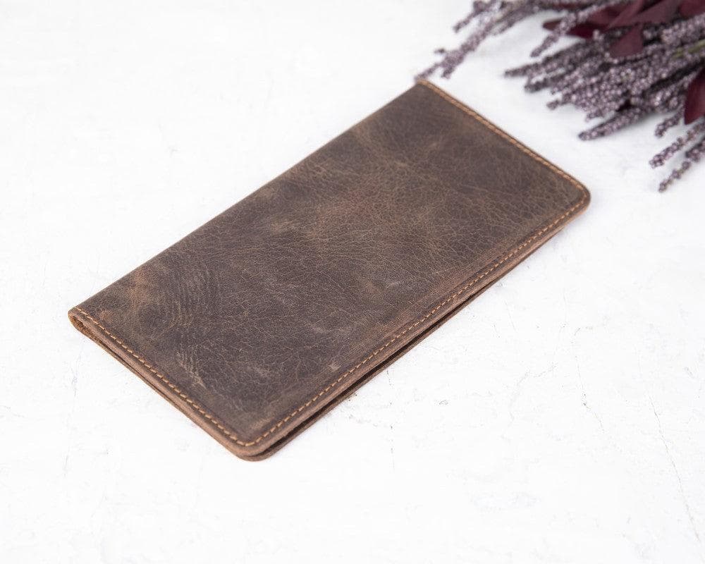 Checkbook Leather Wallet