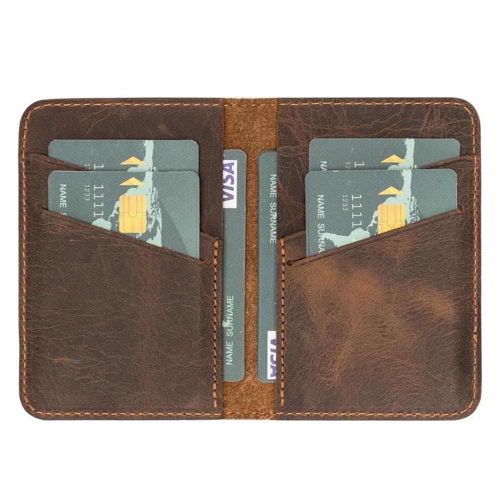 Porte-cartes en cuir Enrico
