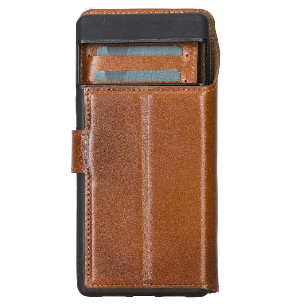 Étui portefeuille amovible en cuir Magic pour Google Pixel 6 Pro