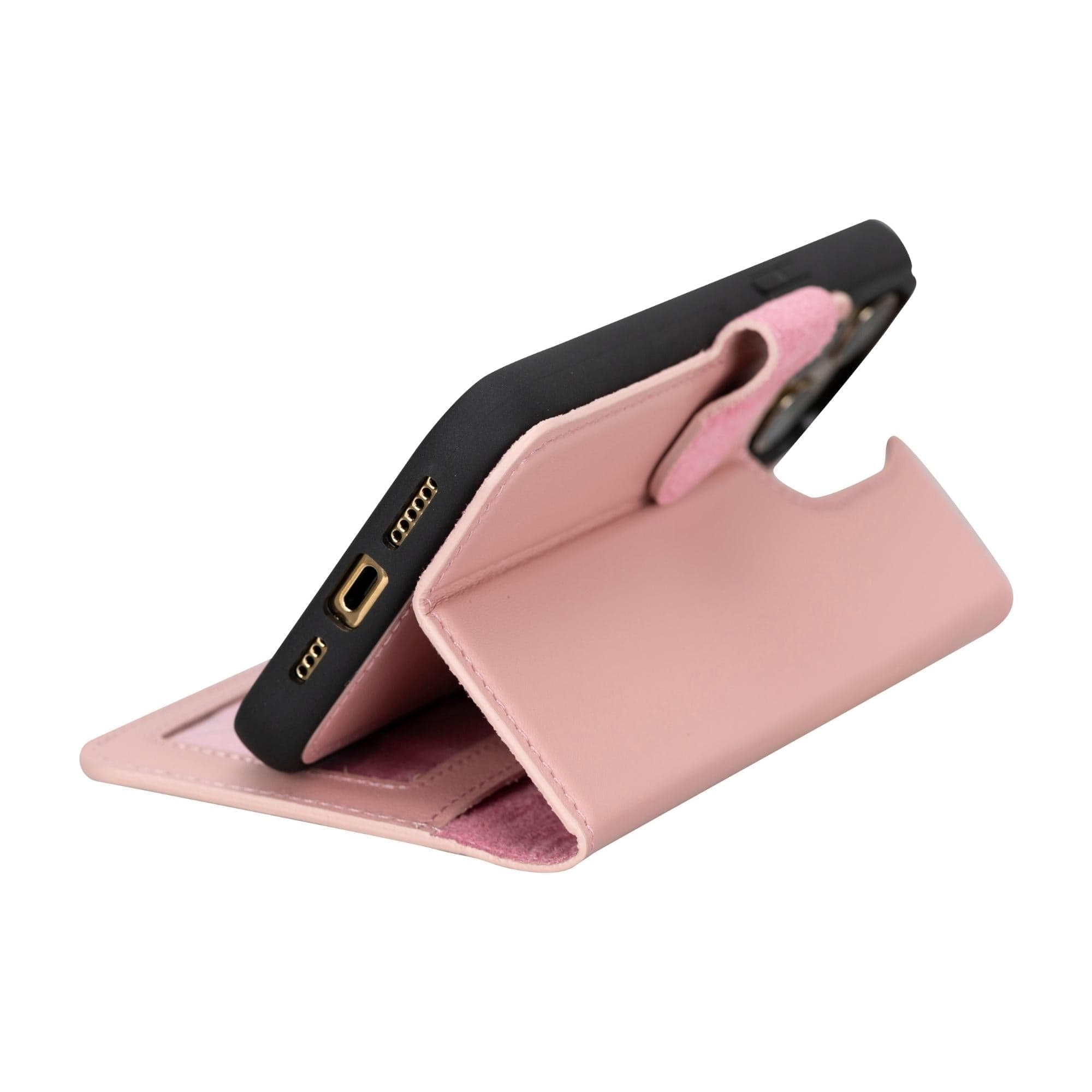 Magic iPhone 15 (6.1") Detachable Leather Wallet Case