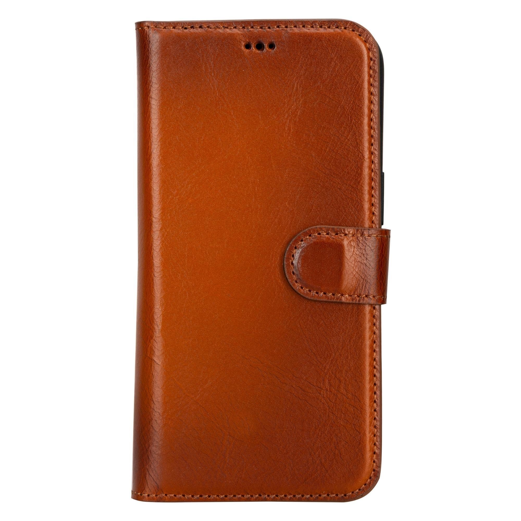 Cannes iPhone 15 Pro Max (6.7") Leder-Brieftaschenhülle