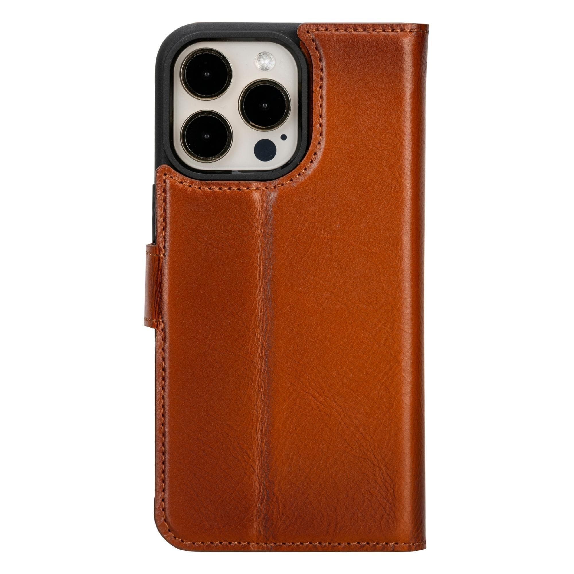 Magic iPhone 15 (6.1") Detachable Leather Wallet Case