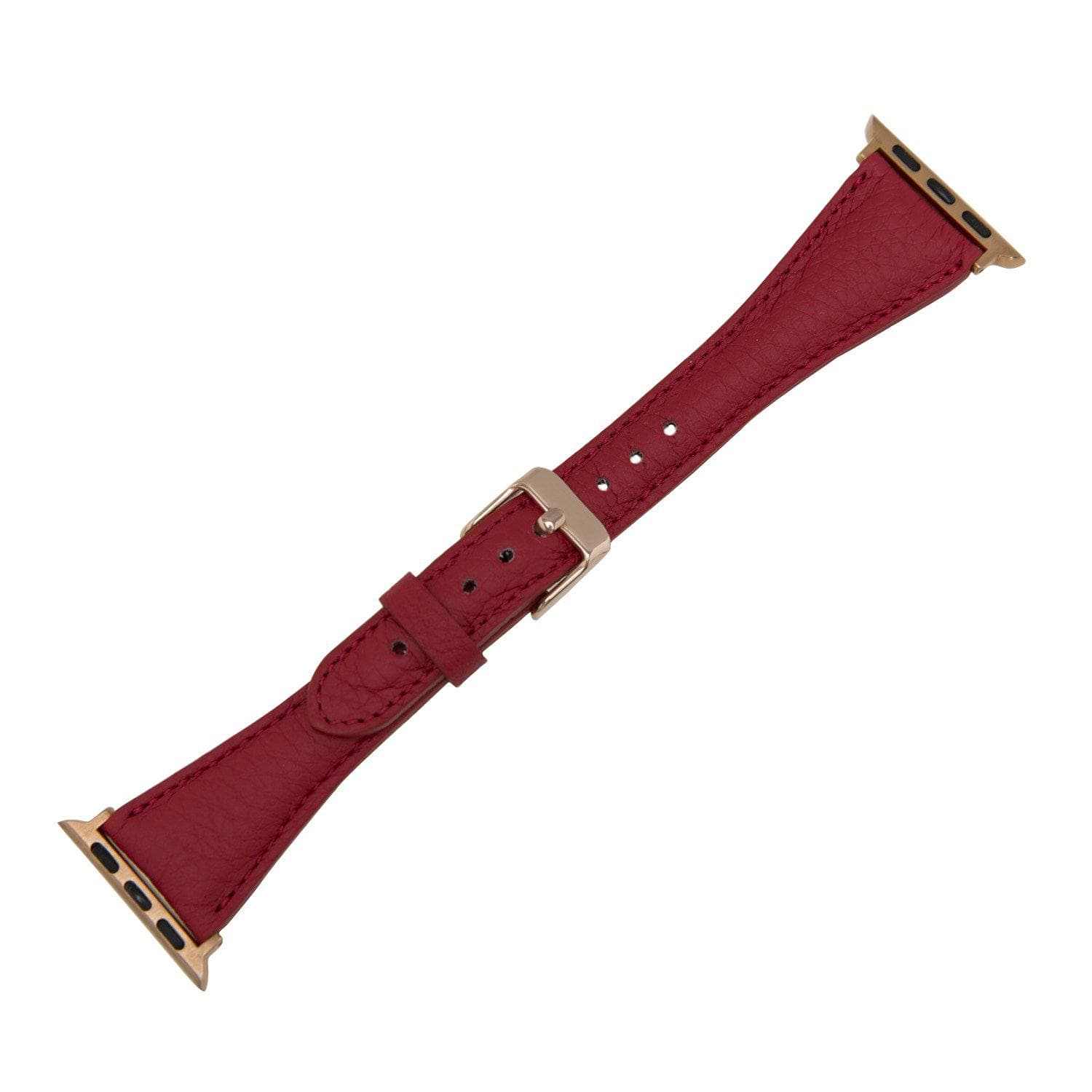 Mint Slim Genuine Leather Apple Watch Band
