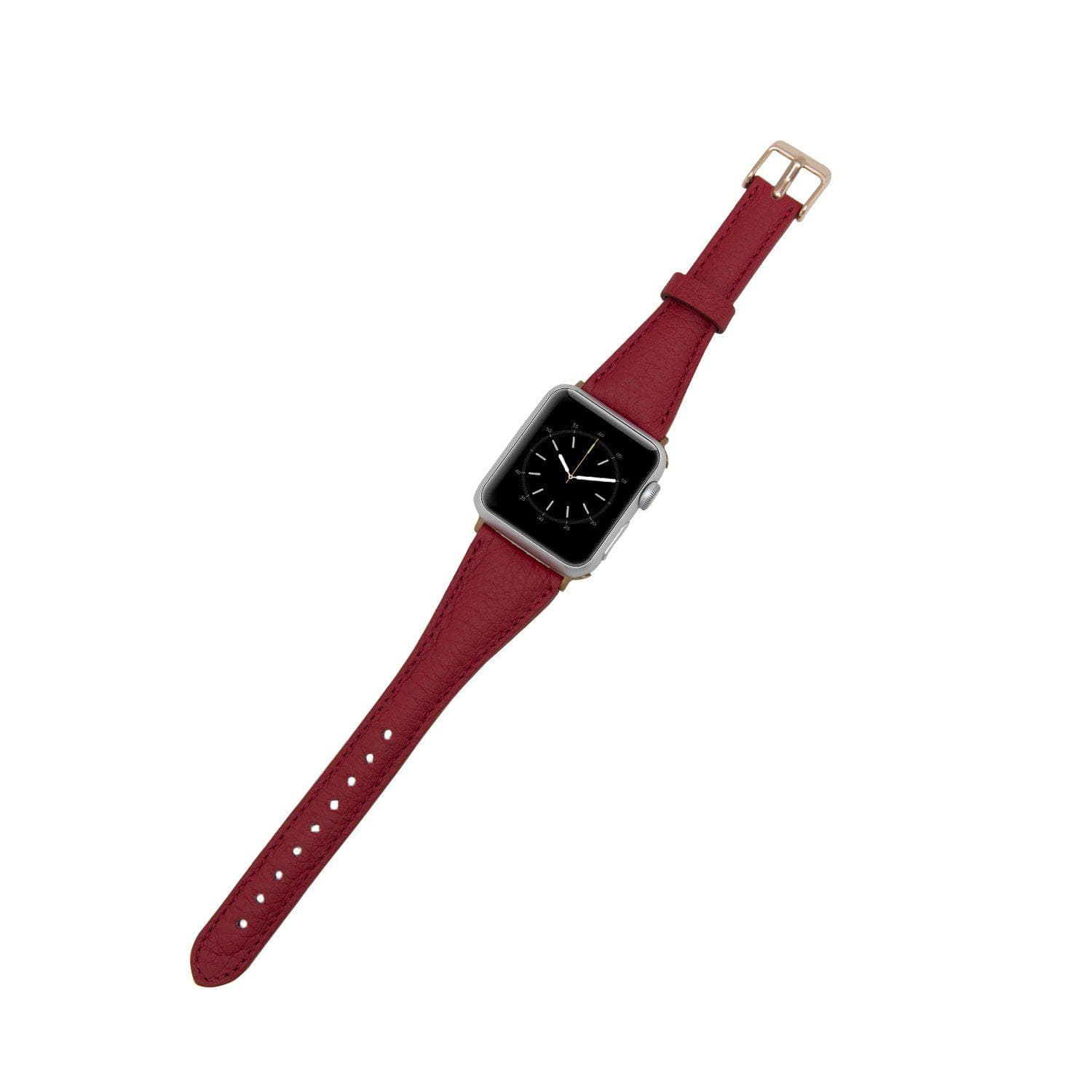Mint Slim Genuine Leather Apple Watch Band
