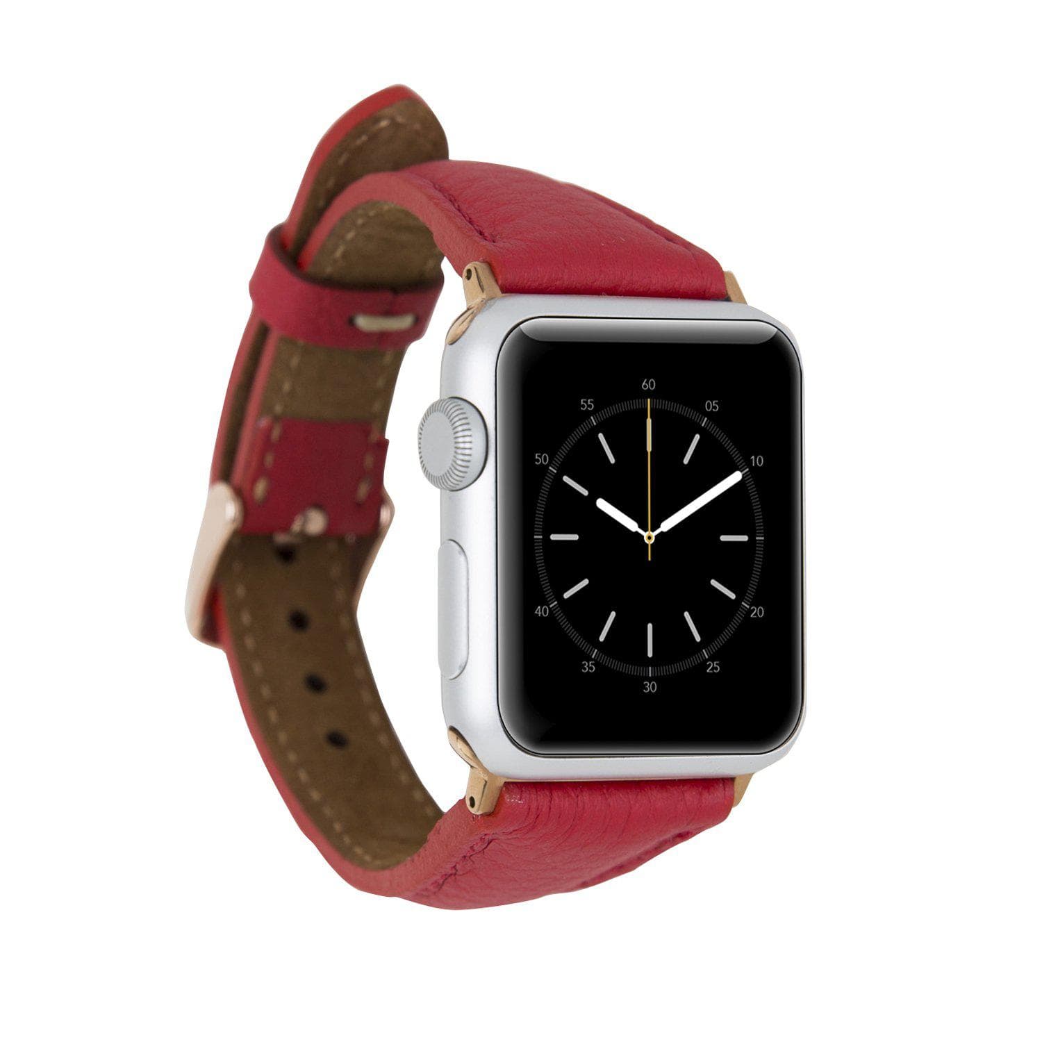 Mint Slim Genuine Leather Apple Watch Band