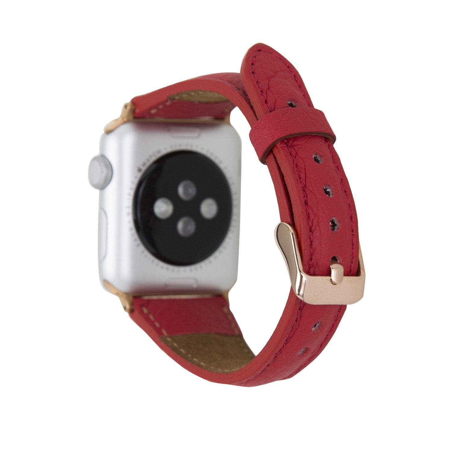Mint Slim Genuine Leather Apple Watch Band