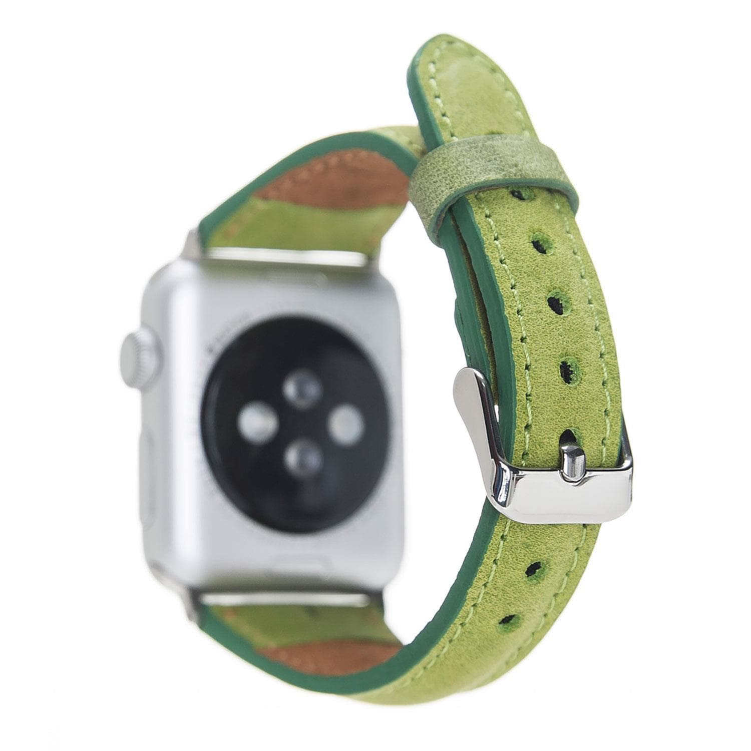 Mint Slim Genuine Leather Apple Watch Band