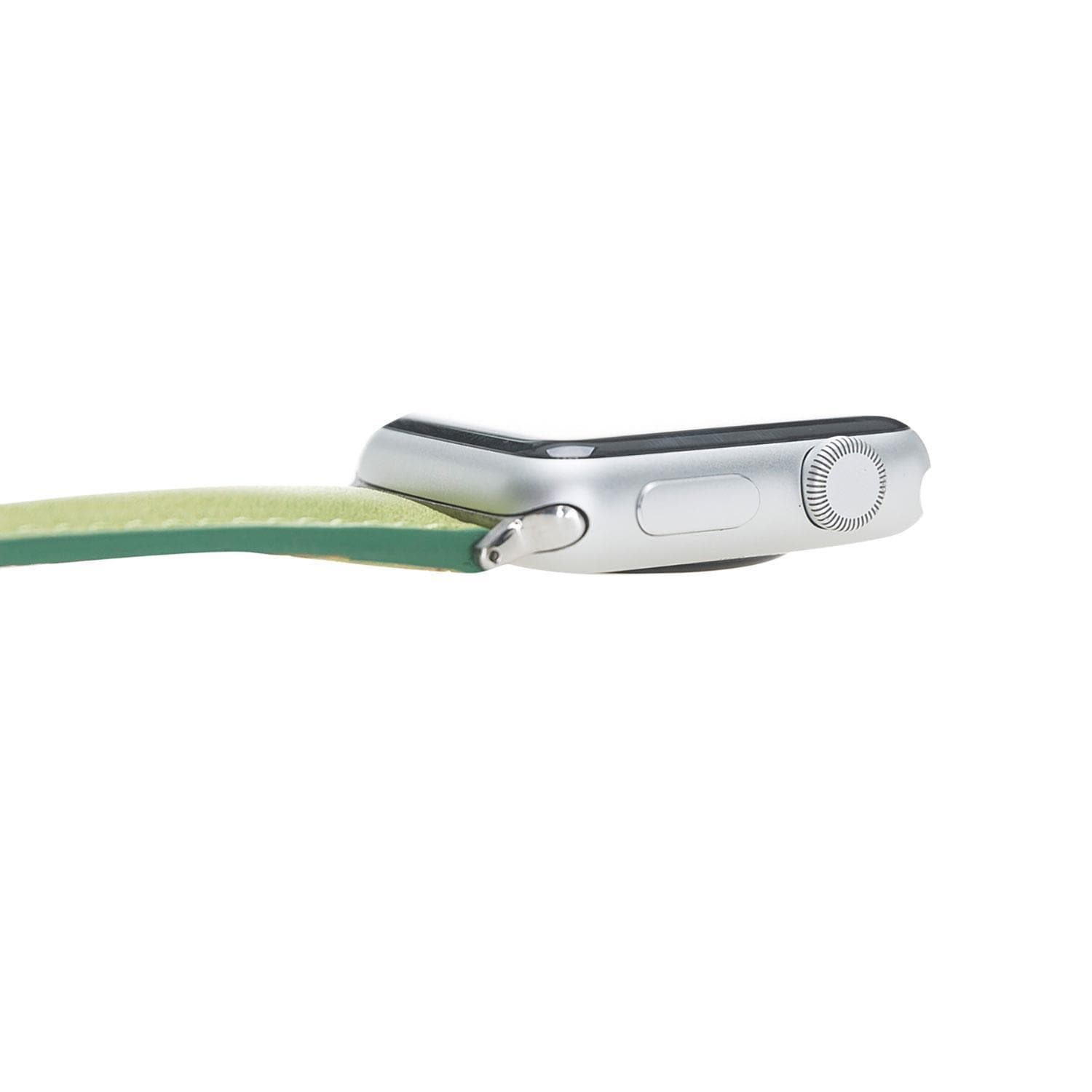 Mint Slim Genuine Leather Apple Watch Band