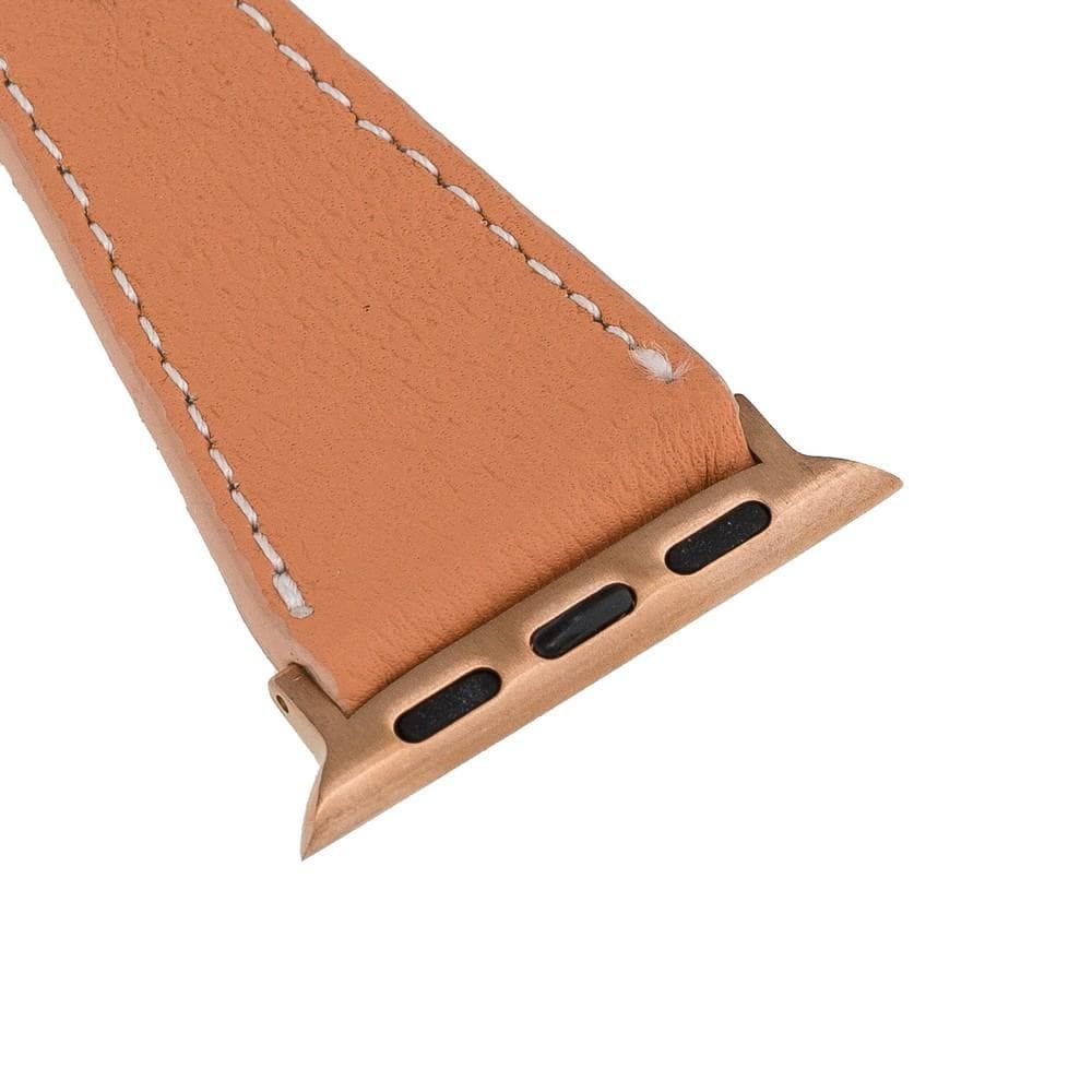 Mint Slim Genuine Leather Apple Watch Band