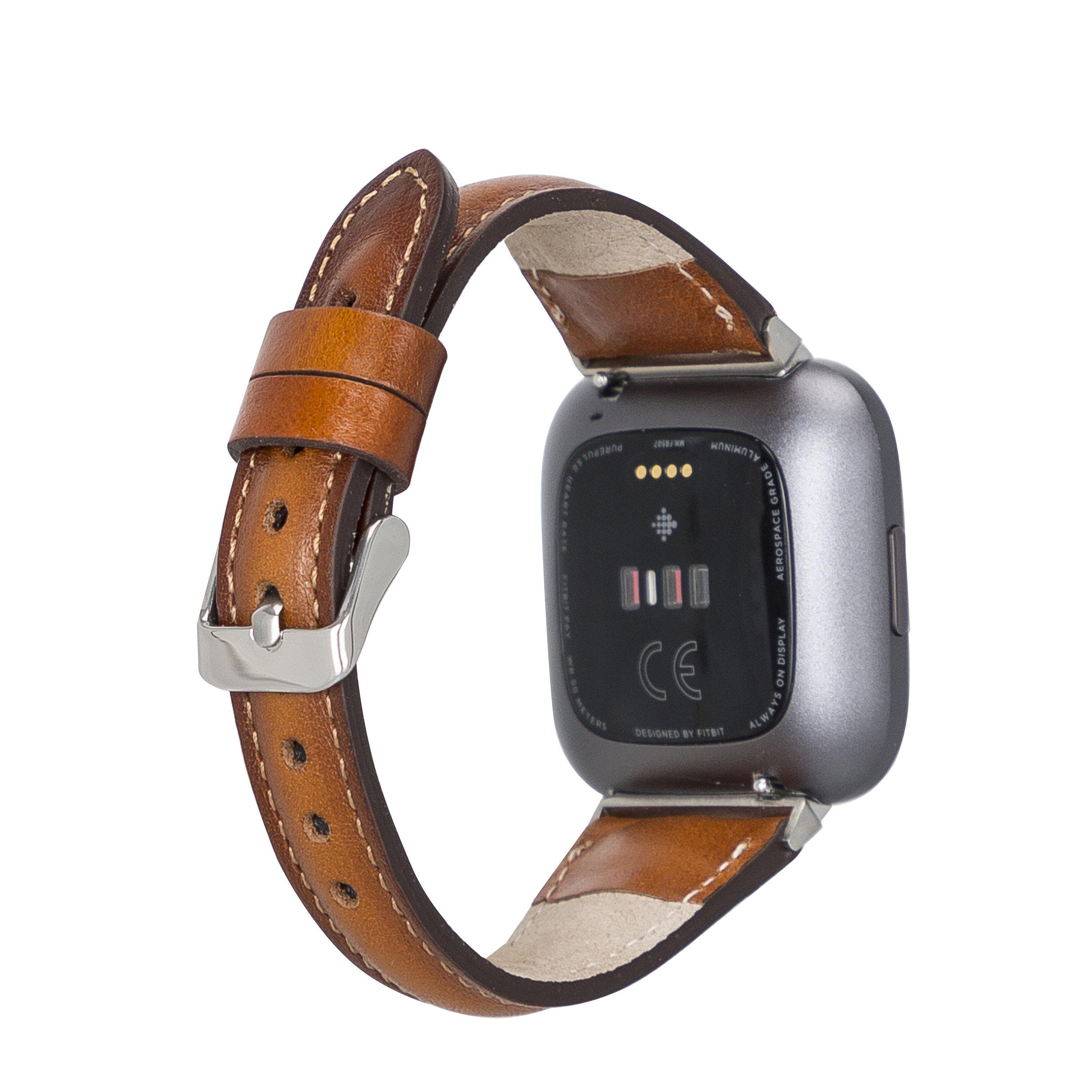 Mint Slim Genuine Leather Apple Watch Band