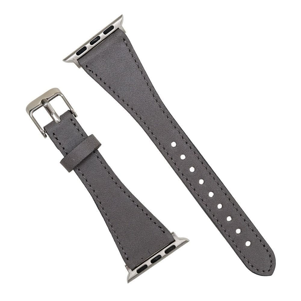 Mint Slim Genuine Leather Apple Watch Band