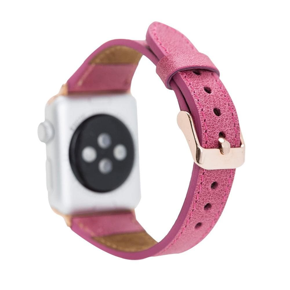 Mint Slim Genuine Leather Apple Watch Band