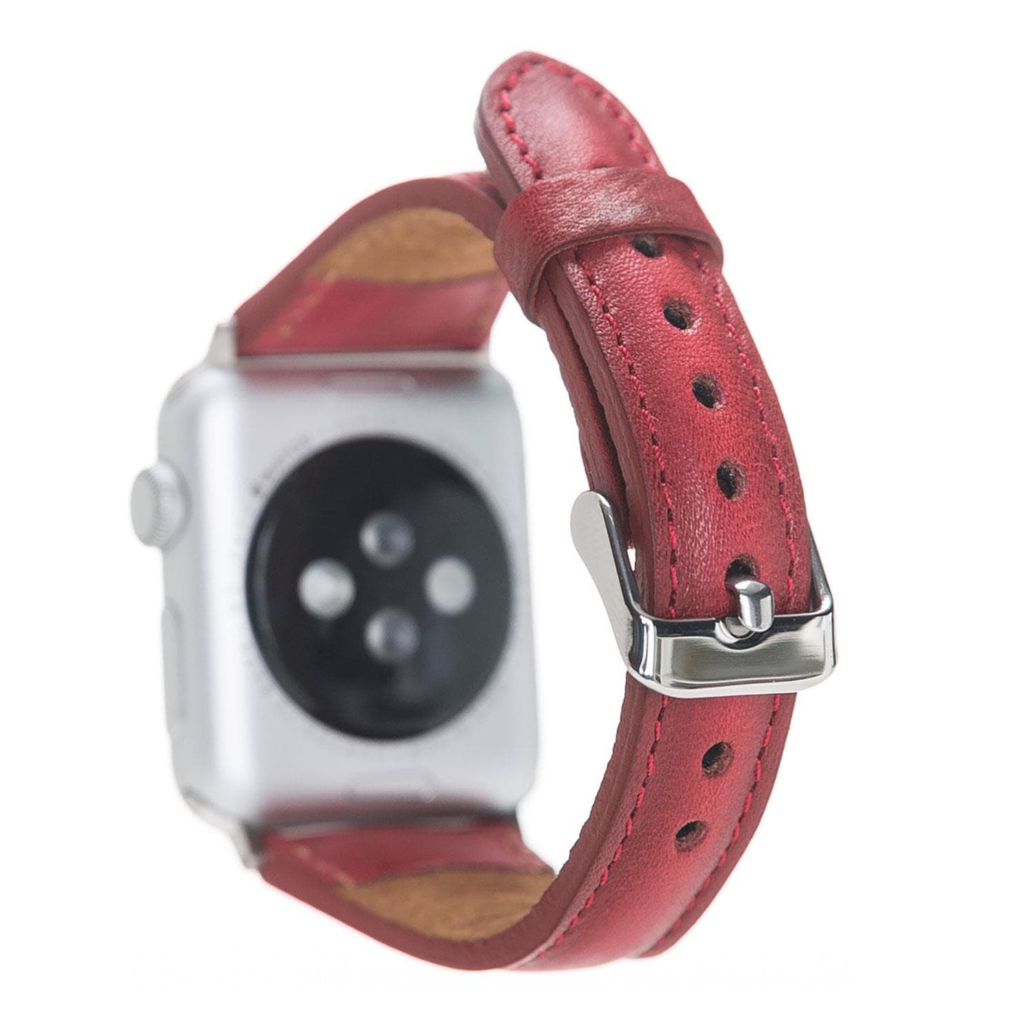 Mint Slim Genuine Leather Apple Watch Band