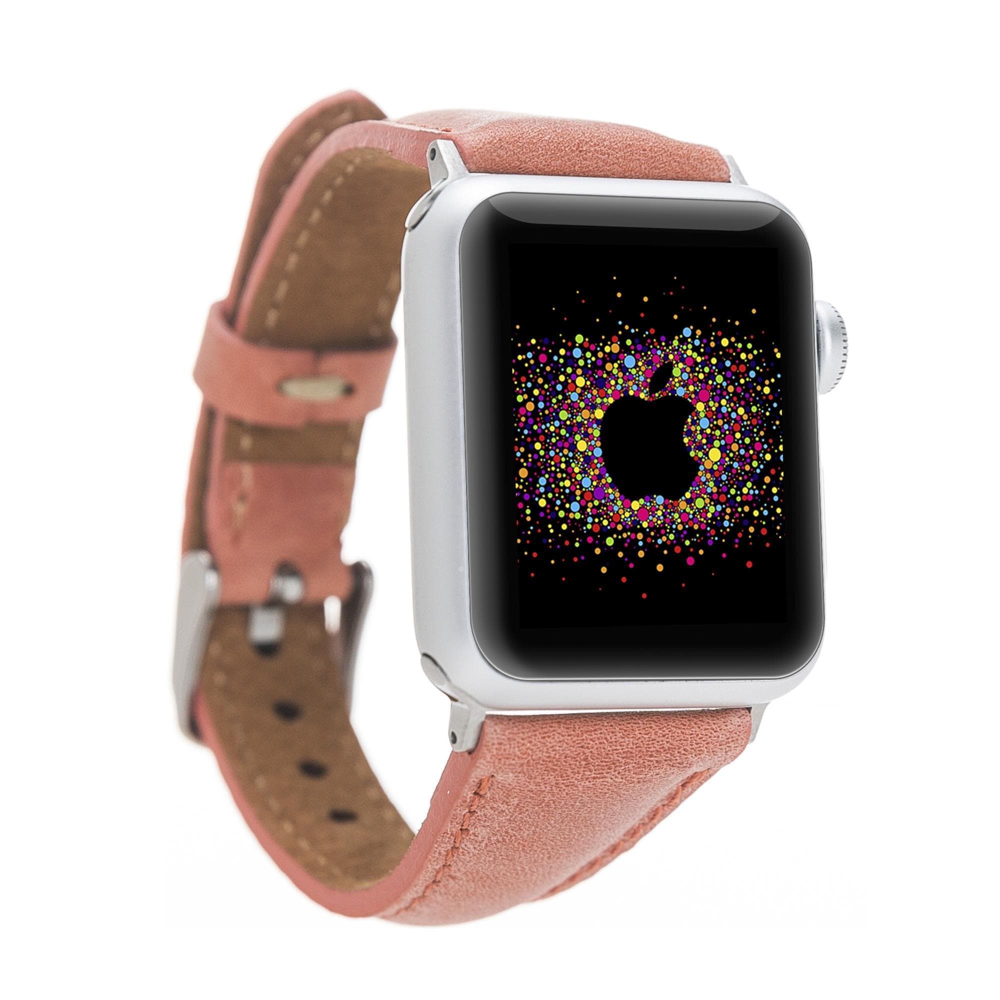 Mint Slim Genuine Leather Apple Watch Band