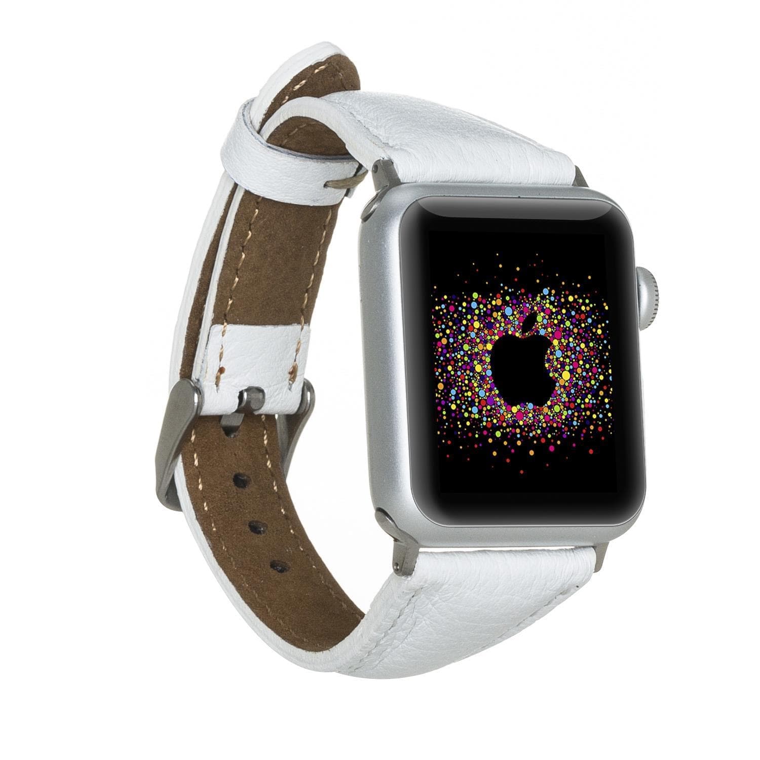 Mint Slim Genuine Leather Apple Watch Band