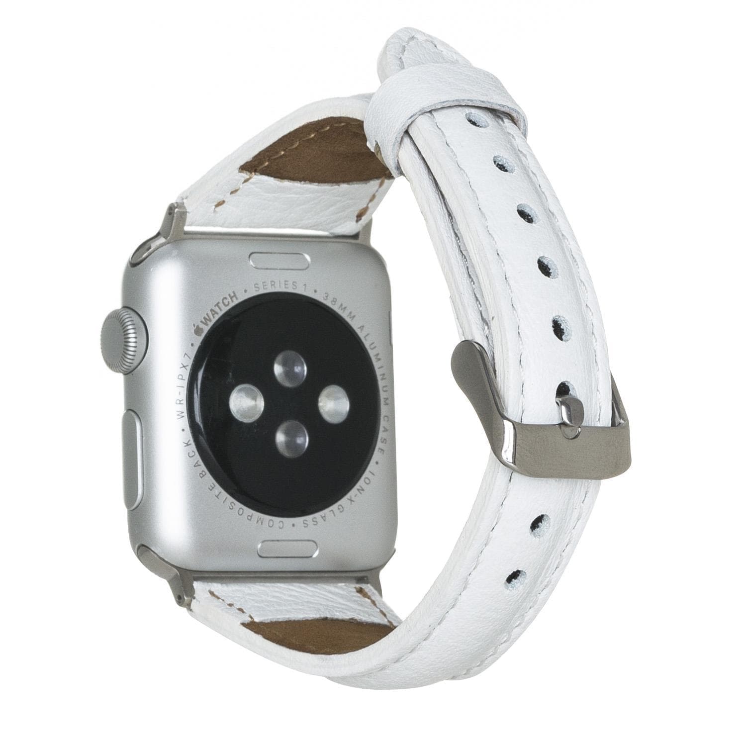 Mint Slim Genuine Leather Apple Watch Band