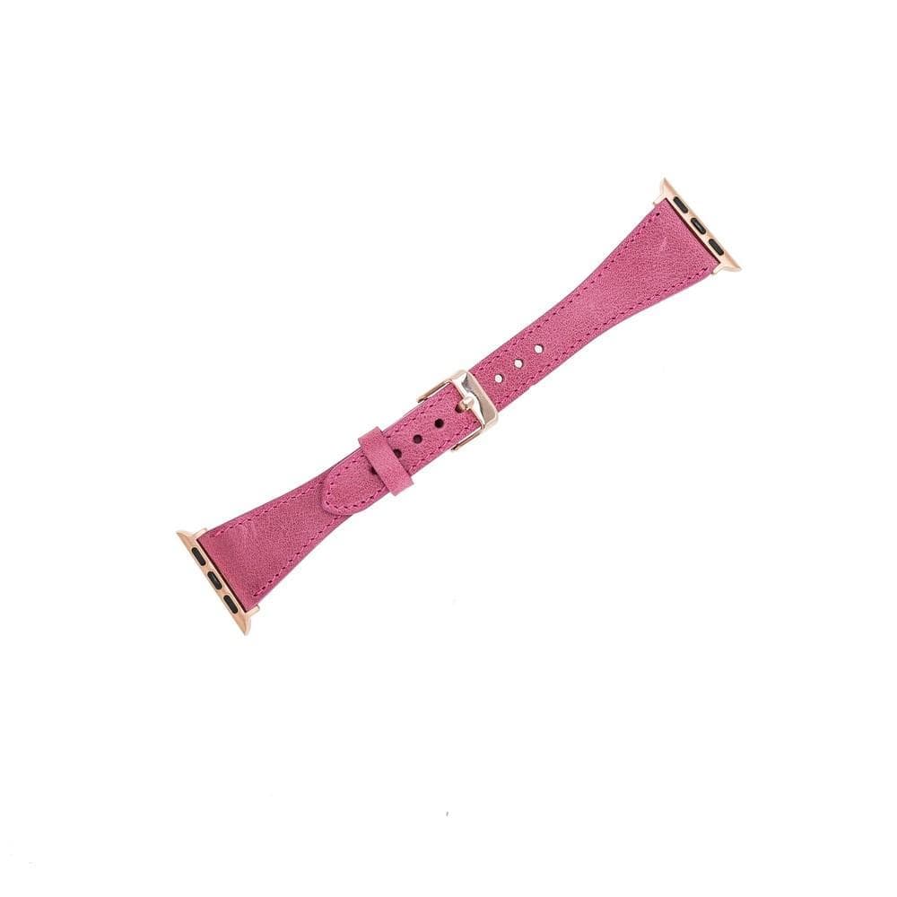 Mint Slim Genuine Leather Apple Watch Band