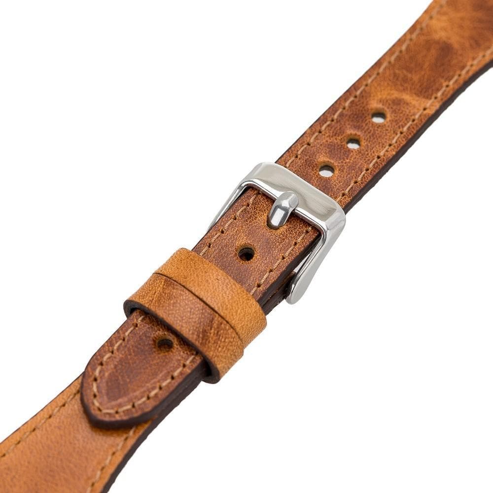 Mint Slim Genuine Leather Apple Watch Band