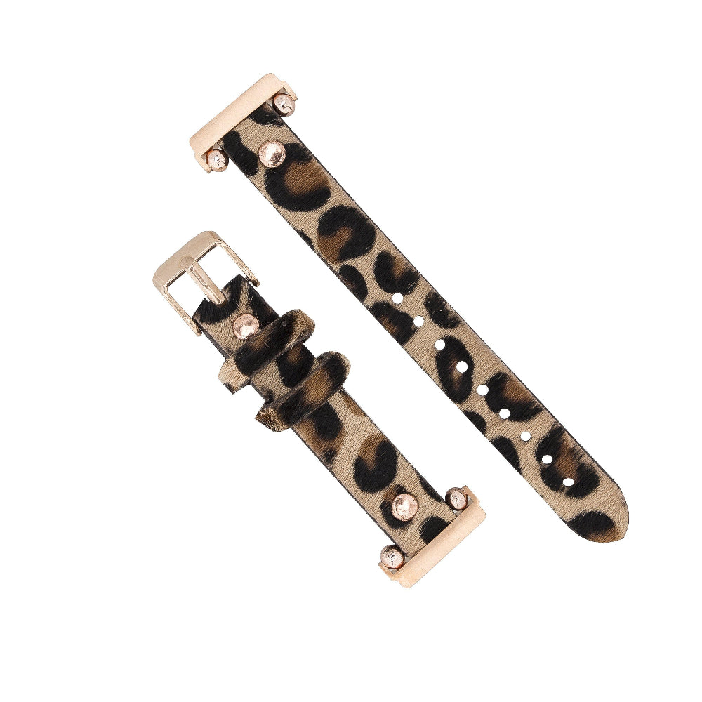 Ferro Atis Apple Genuine Leather Watch Band with Rose Gold Trok