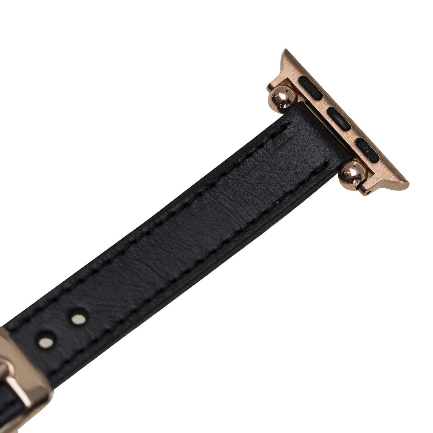 Seamy Apple Watch-Armband aus echtem Leder