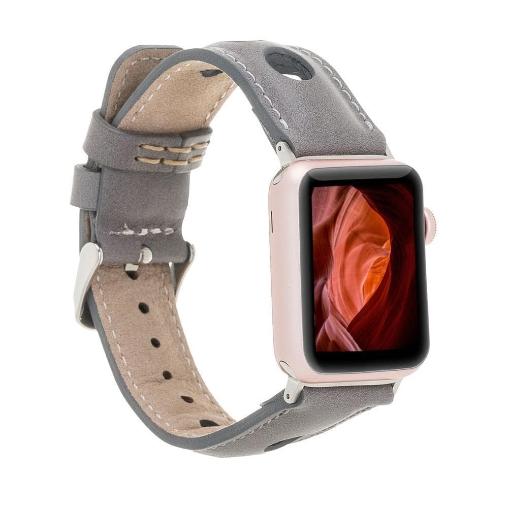 Holo Genuine Leather Apple Watch Band