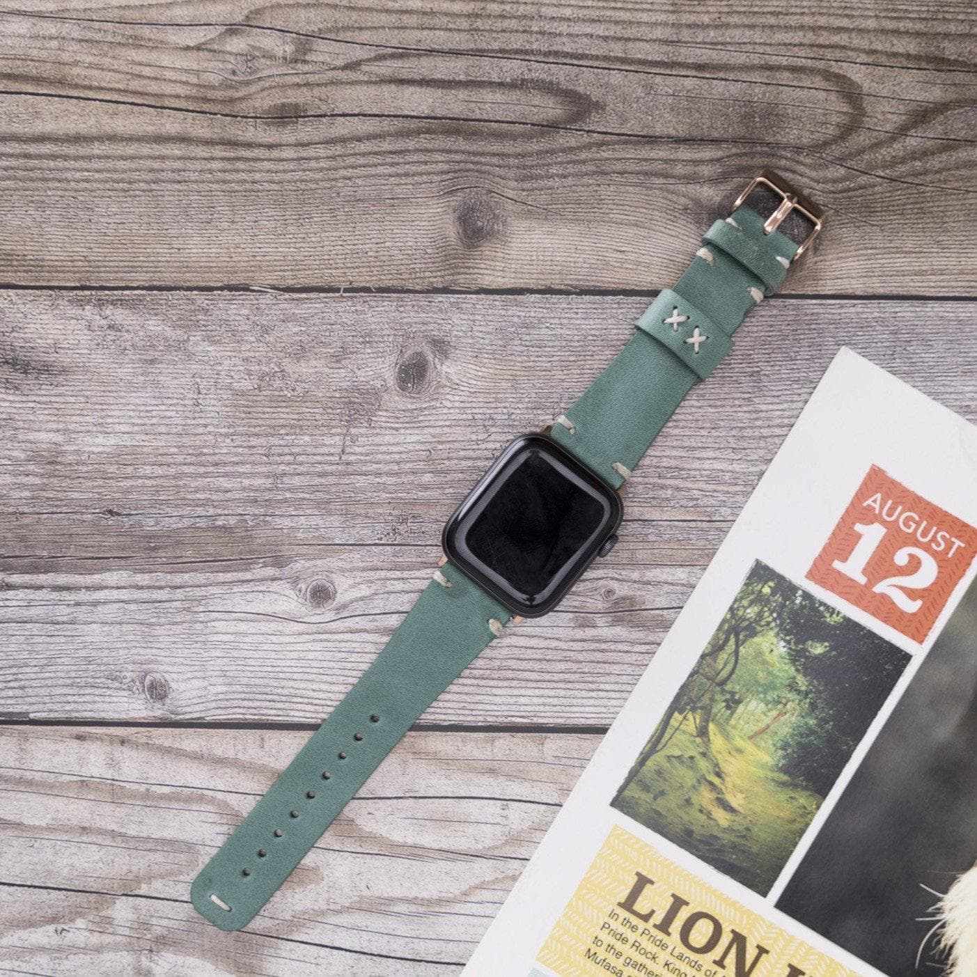 Orfe Genuine Leather Apple Watch Band