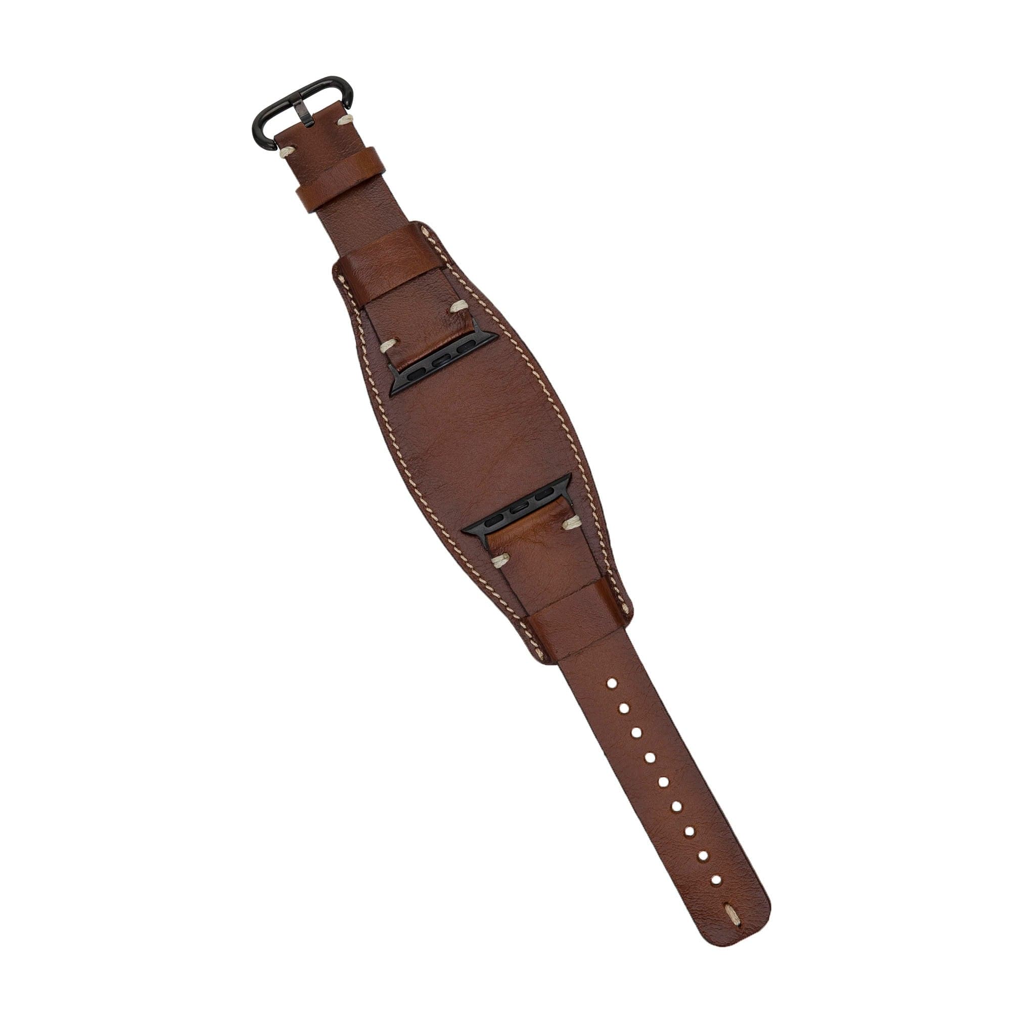 Pulsar Cuff Genuine Leather Apple Watch Band