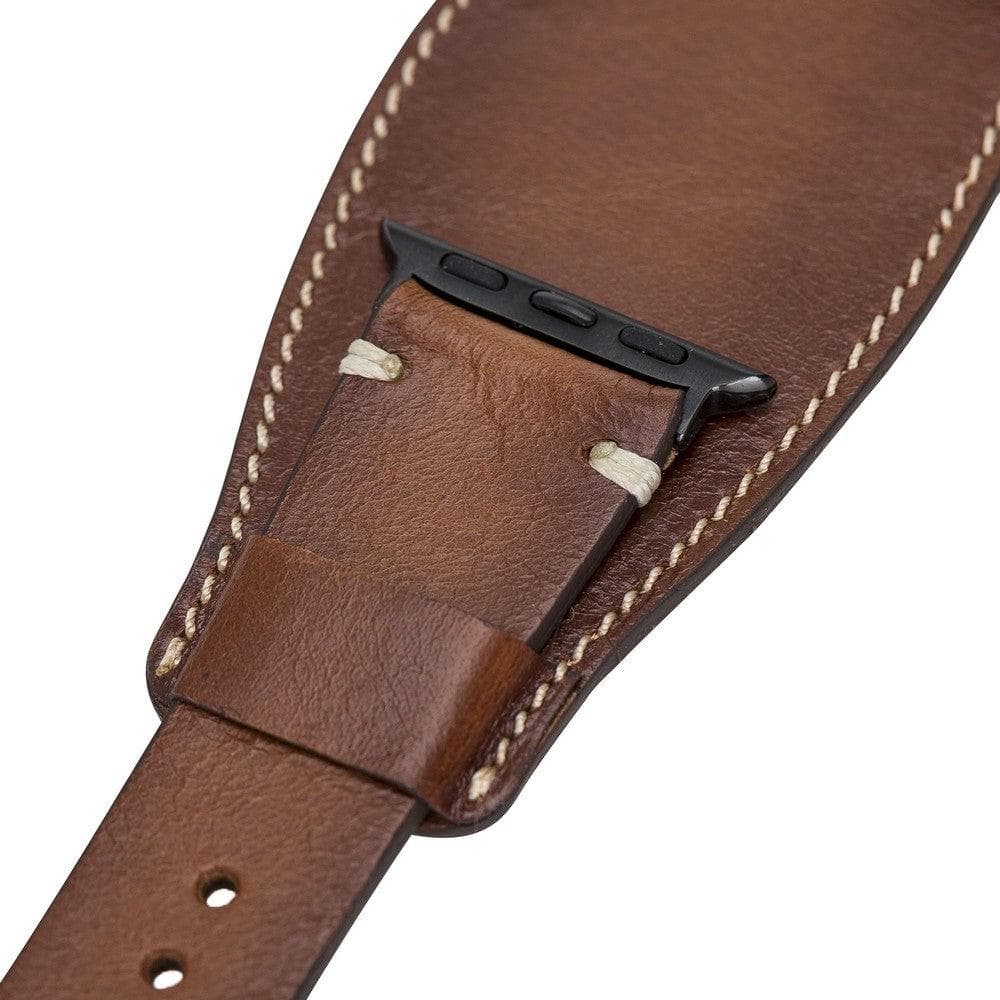 Pulsar Cuff Genuine Leather Apple Watch Band
