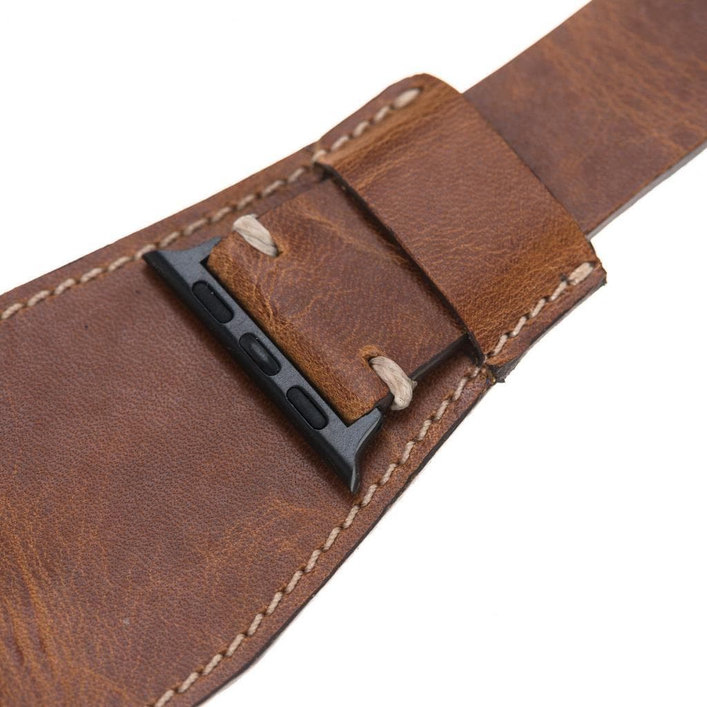 Pulsar Cuff Genuine Leather Apple Watch Band