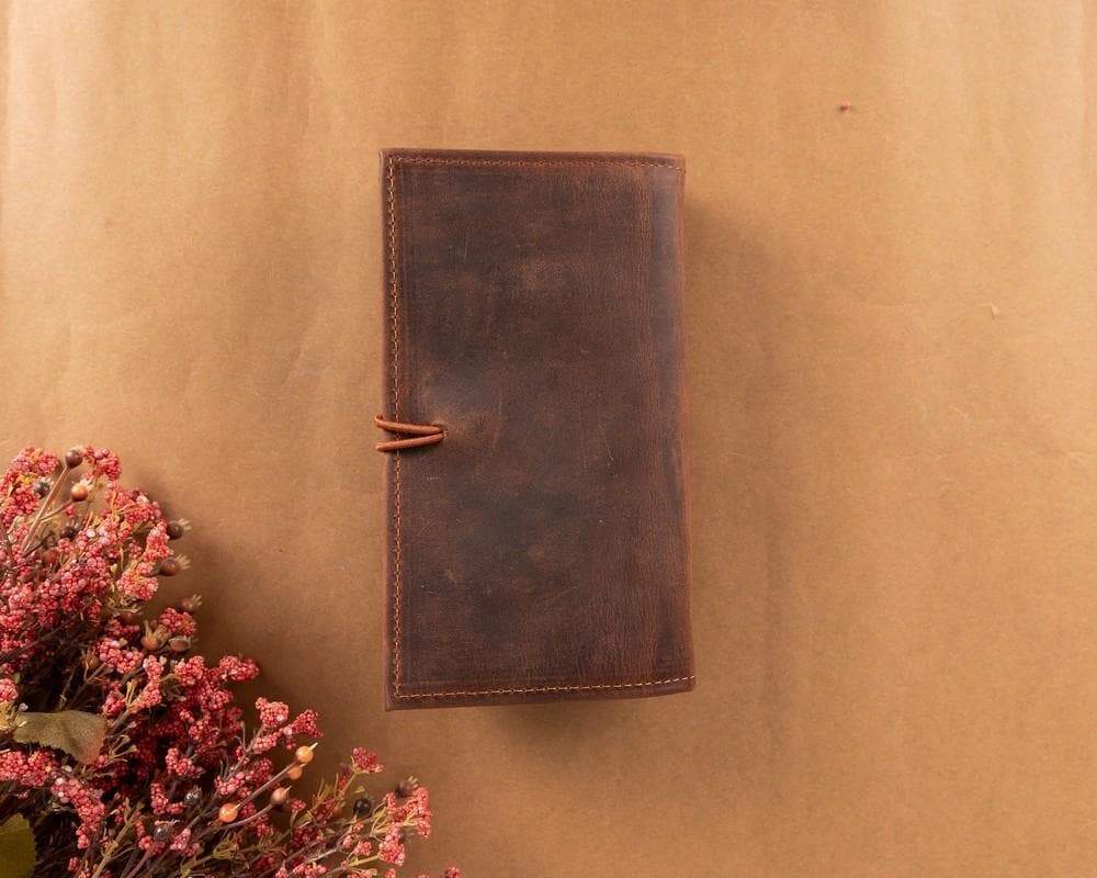 Organiseur de câbles en cuir véritable Frasi