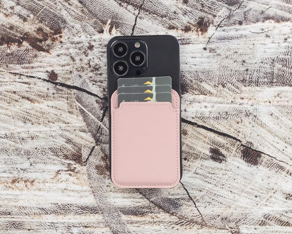 Maggy Magnetic Leather Card Holder