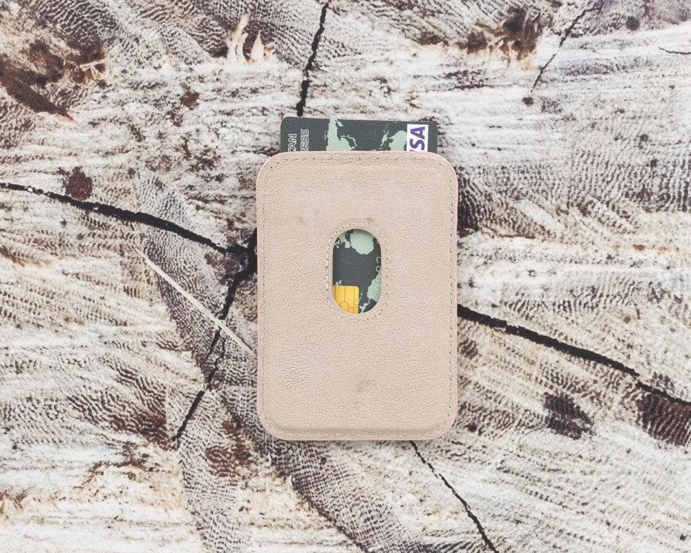 Maggy Magnetic Leather Card Holder
