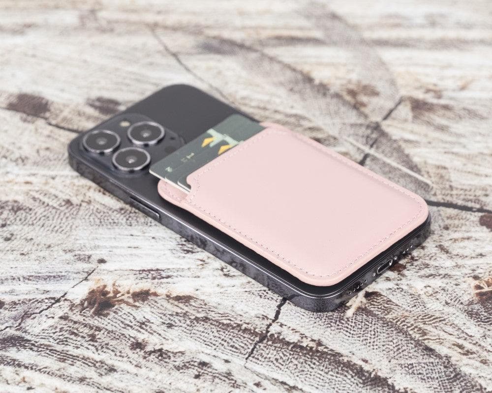 Maggy Magnetic Leather Card Holder