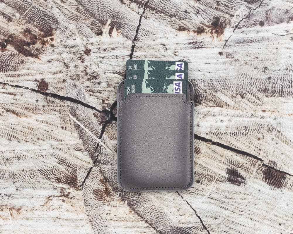 Maggy Magnetic Leather Card Holder