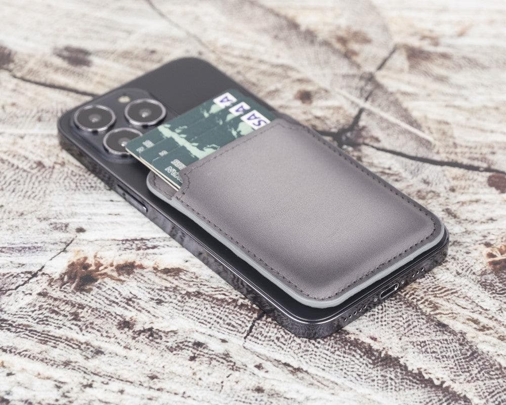 Maggy Magnetic Leather Card Holder