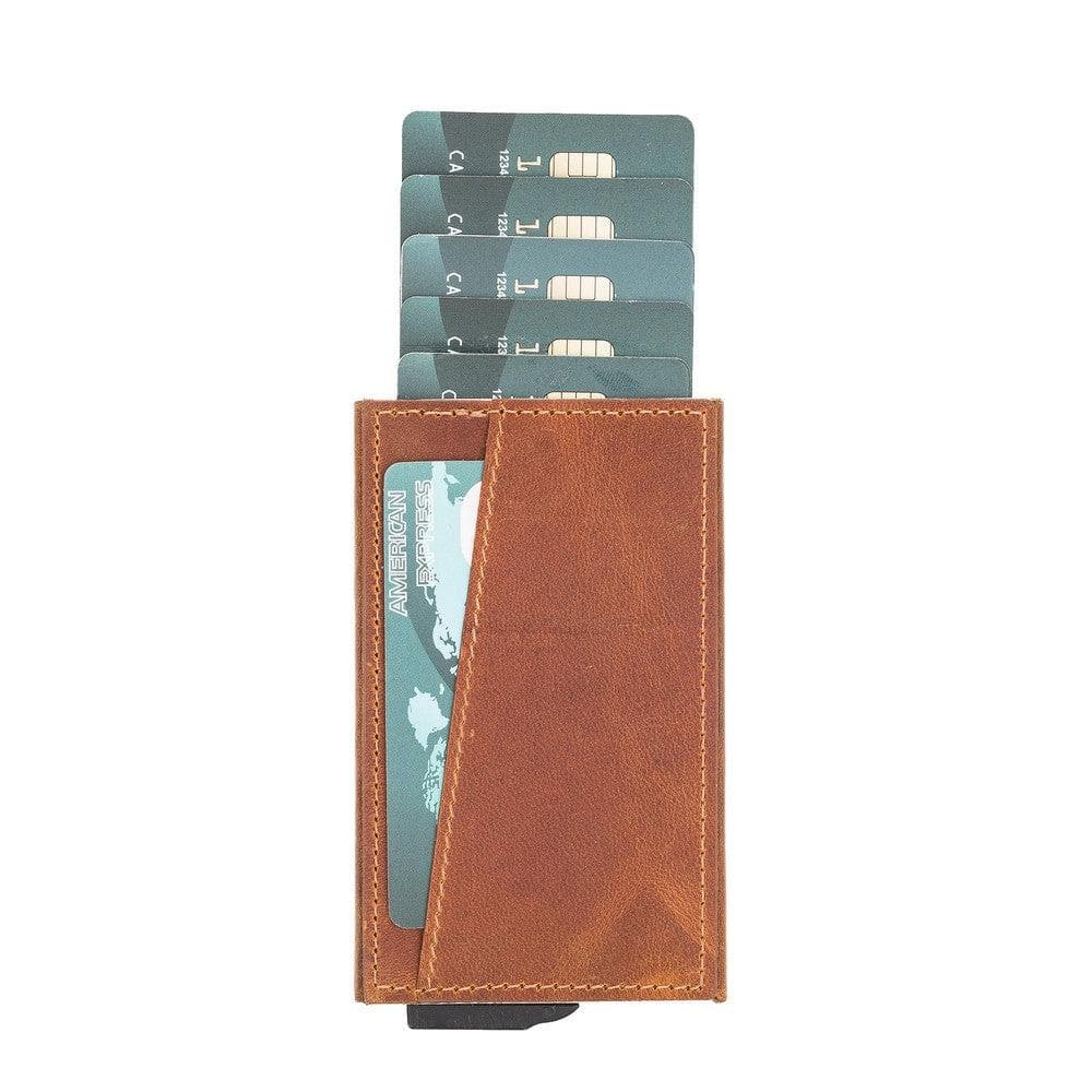 Porte-cartes détachable en cuir Mondello