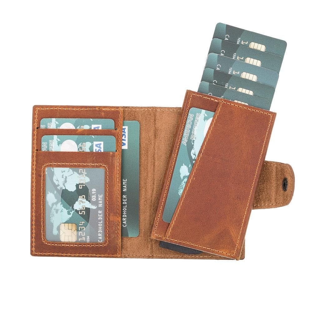 Porte-cartes détachable en cuir Mondello