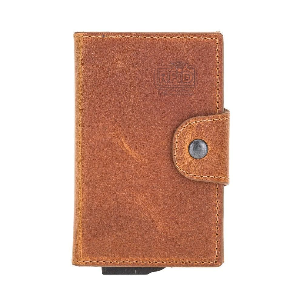 Porte-cartes détachable en cuir Mondello