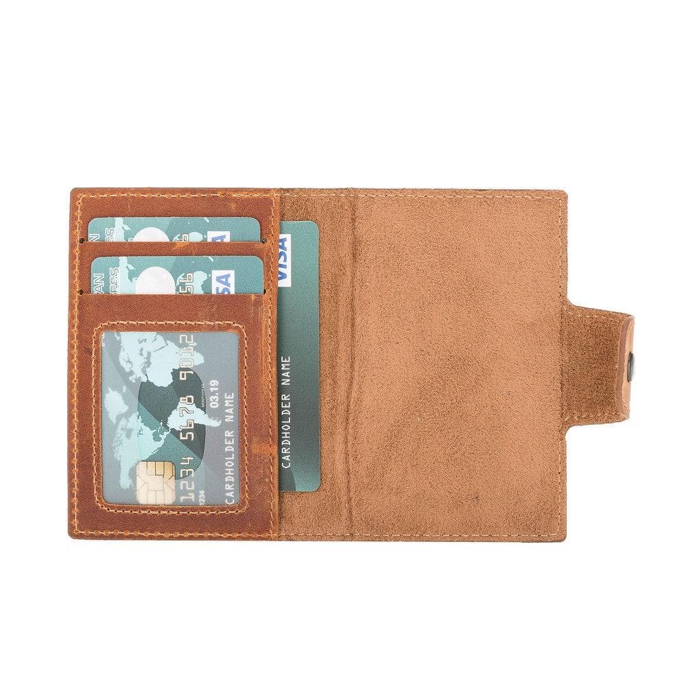 Porte-cartes détachable en cuir Mondello