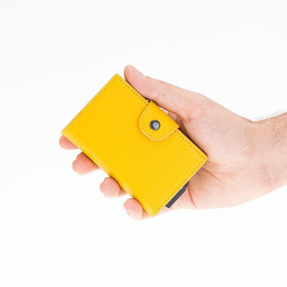 Porte-cartes détachable en cuir Mondello