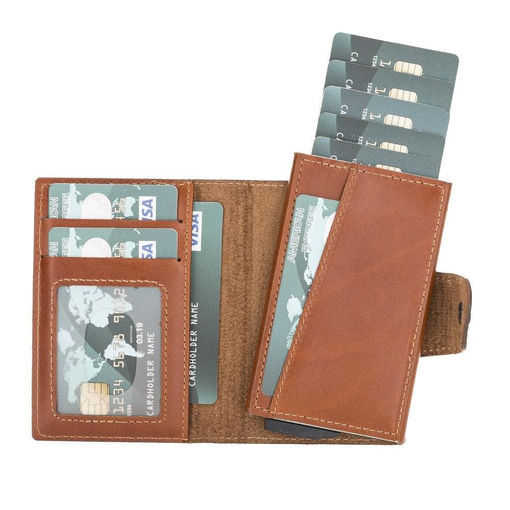 Porte-cartes détachable en cuir Mondello