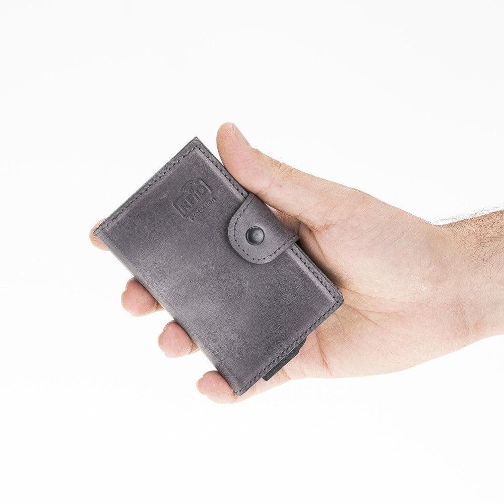 Porte-cartes détachable en cuir Mondello