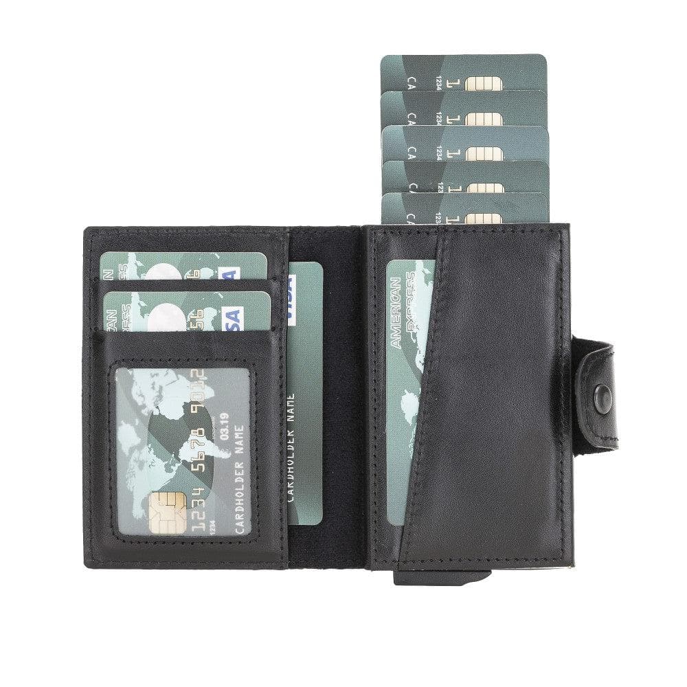 Porte-cartes détachable en cuir Mondello