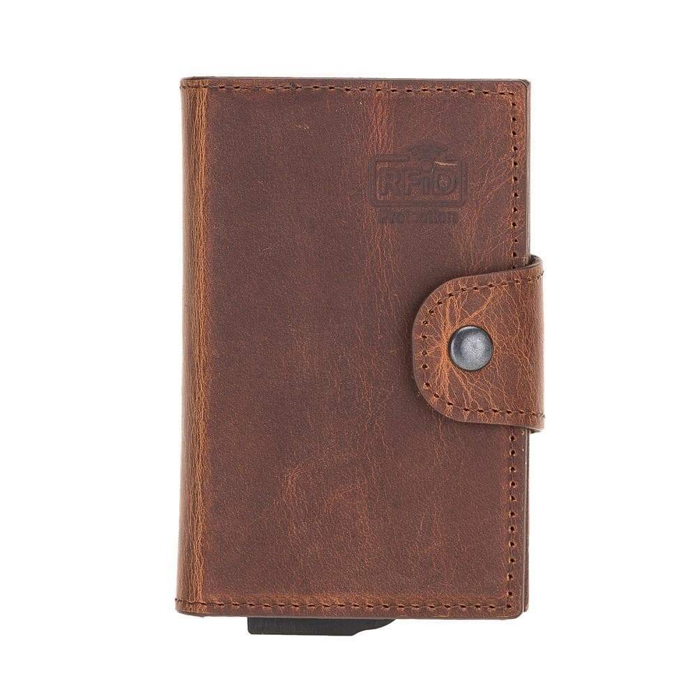 Porte-cartes détachable en cuir Mondello