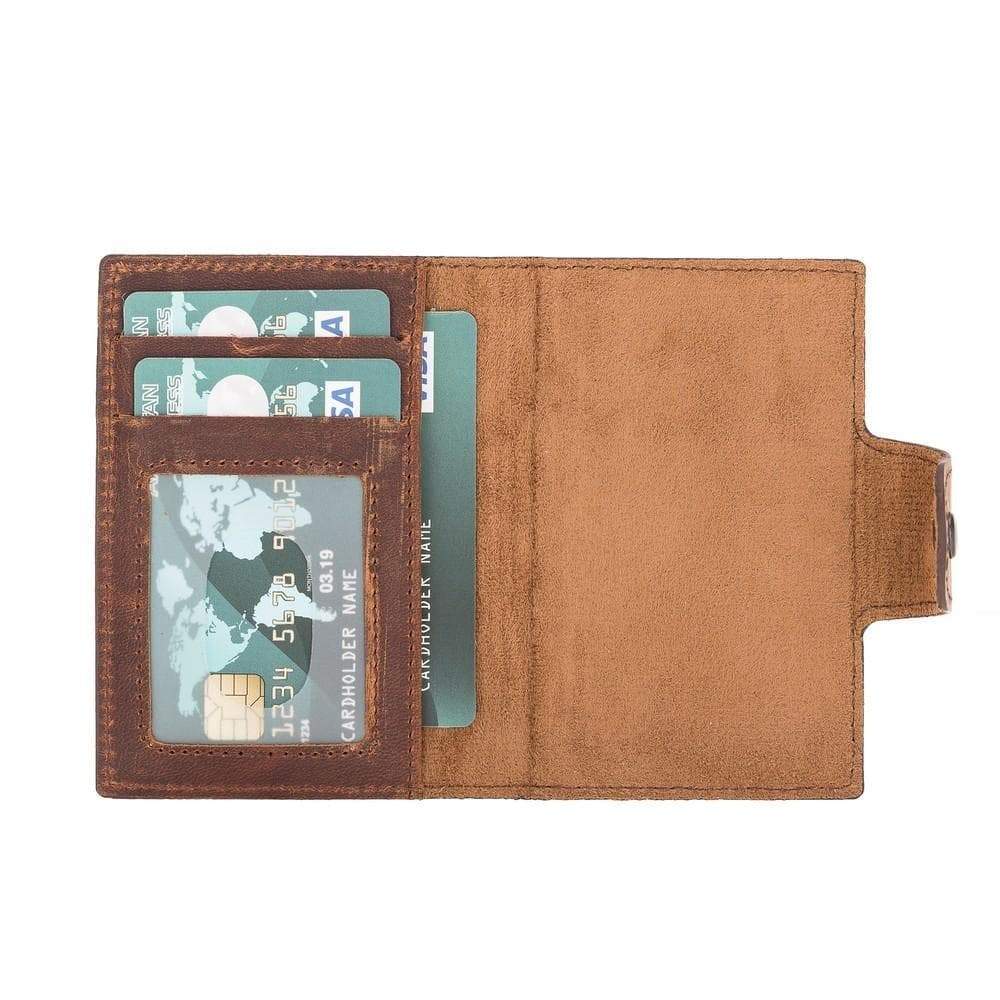 Porte-cartes détachable en cuir Mondello