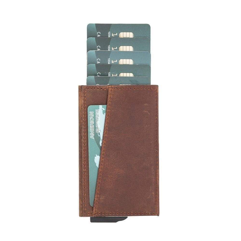 Porte-cartes détachable en cuir Mondello