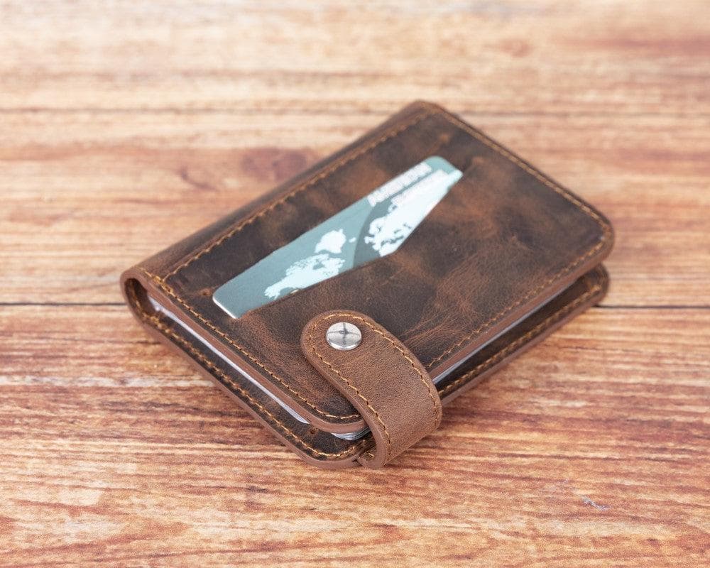 Porte-cartes en cuir Oscar