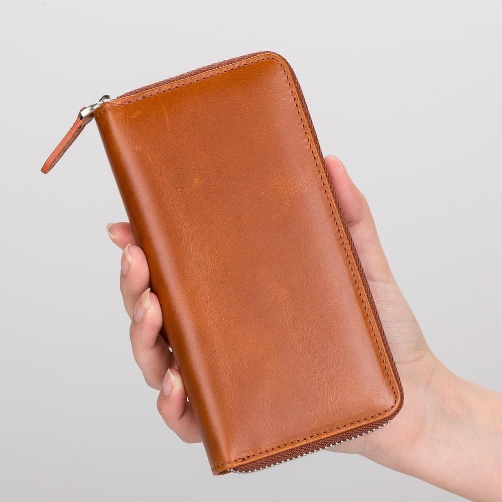 Portefeuille universel en cuir Ovis